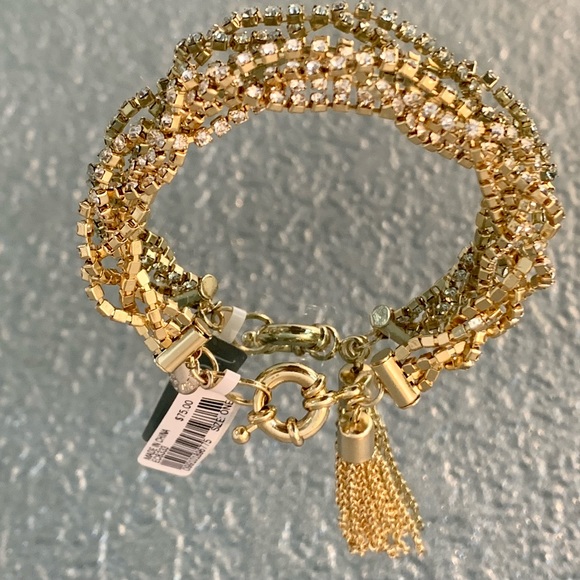 J. Crew Gold Tassel Bracelet - Picture 4 of 7